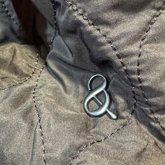 Trending Black Puffer Quilted Nylon Tote Bag - Picture 4 of 6